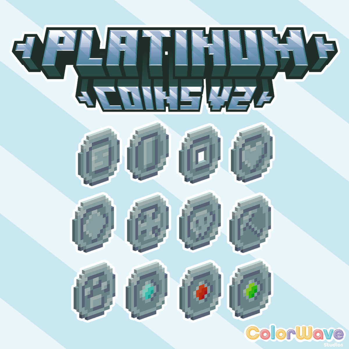 Platinum Coins V2 & Platinum Coins Animated V2