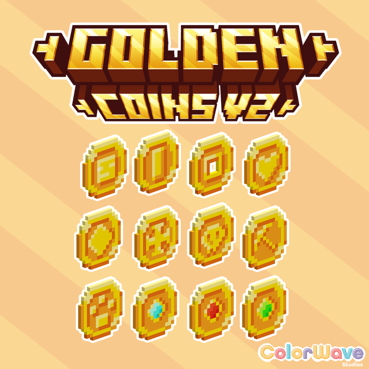 Golden Coins V2 & Golden Coins Animated V2